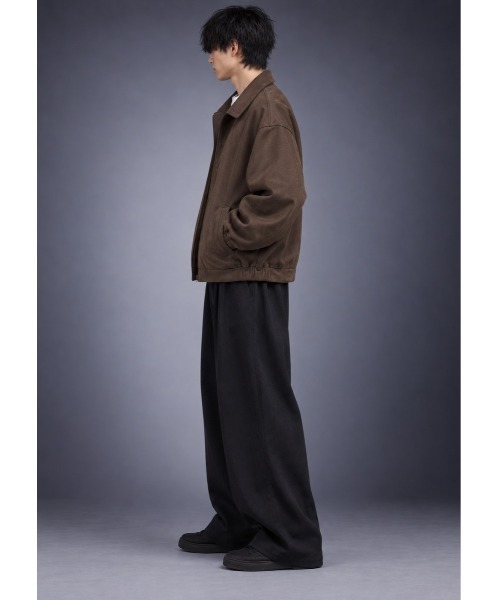 Sakka(サッカ)の「フェイクスエードZIPブルゾン66-H209(ブルゾン・メンズ・ブラック/ブラウン/ベージュ・LARGE/MEDIUM)」の9枚目の写真