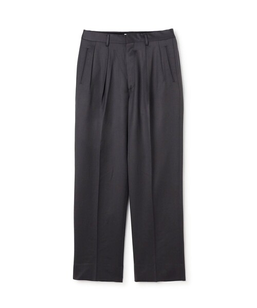 EDITION(エディション)の「Super140’sカシドス 2タックスラックス(スラックス・メンズ・ブラック/チャコールグレー・L/M/S)」の2枚目の写真