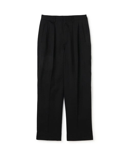 EDITION(エディション)の「Super140’sカシドス 2タックスラックス(スラックス・メンズ・ブラック/チャコールグレー・L/M/S)」の1枚目の写真