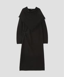 YLEVE / ULTARAFINE MERINO WOOL MILLED KNIT ONE PIECE