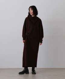 YLEVE / ULTARAFINE MERINO WOOL MILLED KNIT ONE PIECE
