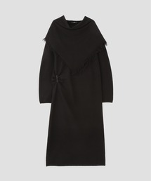 YLEVE / ULTARAFINE MERINO WOOL MILLED KNIT ONE PIECE