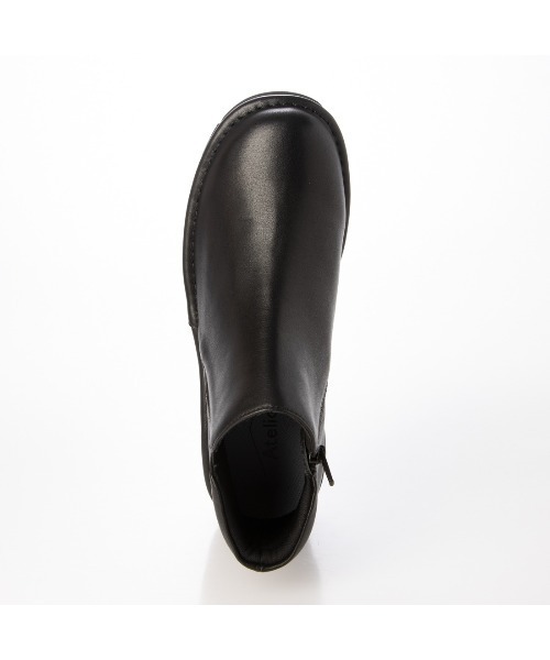 Atelier(アトリエ)の「【4E】厚底サイドゴアブーツ(ブーツ・レディース・キャメル/ブラック・22.5cm/23.5cm/23cm/24.5cm/24cm)」の6枚目の写真
