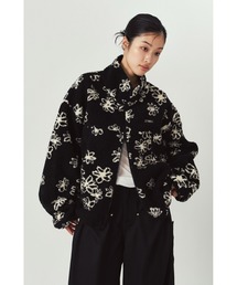 Knuth Marf（クヌースマーフ）の「flower boa fleece(unisex)（ブルゾン）」