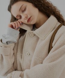 【UNISEX】ボアフリースカーコート