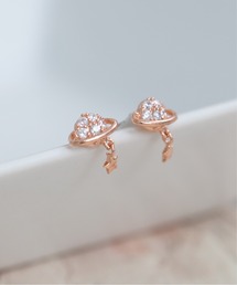 【Peony/ピオニー】/ミニプラネット ビジューピアス