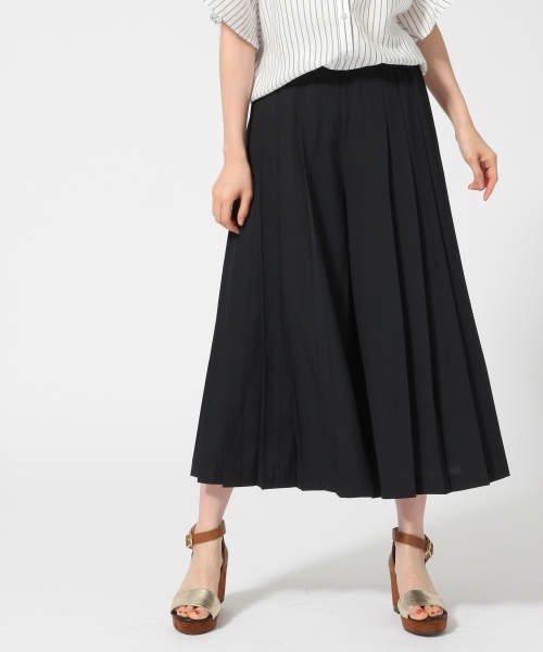 GLOBAL WORK（グローバルワーク）の「ジョーゼットスカーチョ/722434（その他パンツ・レディース・ブラウン/ピンク系その他/ブラック/ネイビー・LARGE/SMALL/MEDIUM）」の3枚目の写真