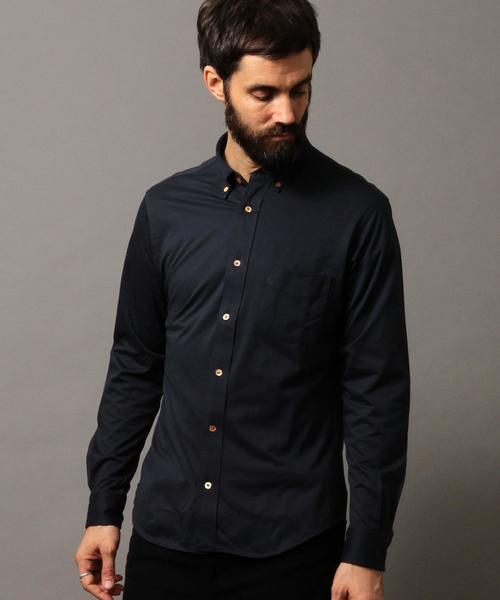 BEAUTY&YOUTH UNITED ARROWS（ビューティーアンドユースユナイテッドアローズ）の「BY サーモライト スリム シャツ◆（シャツ/ブラウス・メンズ・ライトブルー/コバルトブルー/ネイビー/ホワイト・X-LARGE/X-SMALL/MEDIUM/LARGE/SMALL）」の3枚目の写真