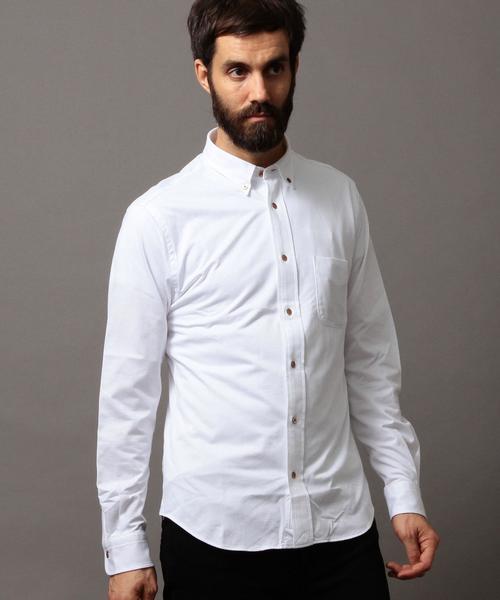 BEAUTY&YOUTH UNITED ARROWS（ビューティーアンドユースユナイテッドアローズ）の「BY サーモライト スリム シャツ◆（シャツ/ブラウス・メンズ・ライトブルー/コバルトブルー/ネイビー/ホワイト・X-LARGE/X-SMALL/MEDIUM/LARGE/SMALL）」の2枚目の写真