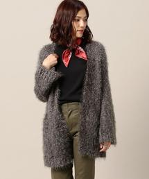 Torrazzo Donna | ＜TORRAZZO DONNA＞フェザーヤーン カーディガン(カーディガン/ボレロ)