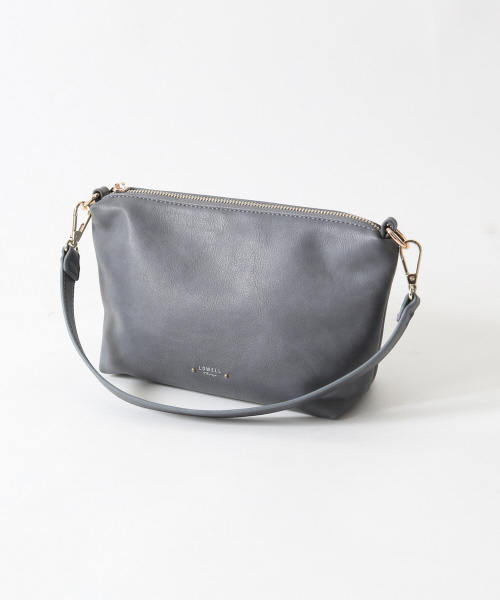 interstaple（インターステイプル）の「【WEB限定】ファー付きインバッグミニショルダー（ショルダーバッグ・レディース・ベージュ/ブラック/グレー・FREE）」の6枚目の写真