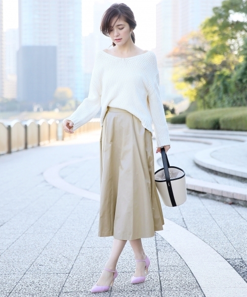 A part by（アパートバイ）の「【WEB限定色・サイズ】セパレートストラップパンプス 745480 （パンプス・レディース・ブラック/サックスブルー/グリーン/ベージュ/イエロー/ピンク/コーラルピンク・M/L/LL/S）」の14枚目の写真