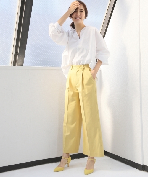 A part by（アパートバイ）の「【WEB限定色・サイズ】セパレートストラップパンプス 745480 （パンプス・レディース・ブラック/サックスブルー/グリーン/ベージュ/イエロー/ピンク/コーラルピンク・M/L/LL/S）」の13枚目の写真