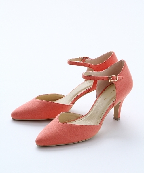 A part by（アパートバイ）の「【WEB限定色・サイズ】セパレートストラップパンプス 745480 （パンプス・レディース・ブラック/サックスブルー/グリーン/ベージュ/イエロー/ピンク/コーラルピンク・M/L/LL/S）」の19枚目の写真