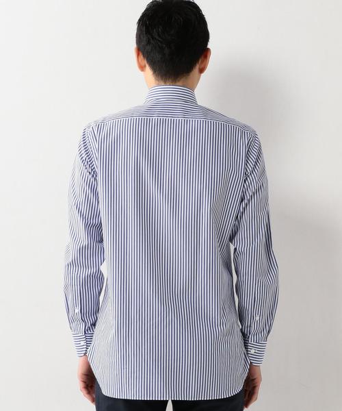UNITED ARROWS(ユナイテッドアローズ)の「UDET キャンディーストライプ セミワイド ◆(シャツ/ブラウス・メンズ・ケリー/コバルトブルー/ライトピンク・42cm/38cm/39cm/37cm/40cm/36cm/43cm/41cm)」の4枚目の写真