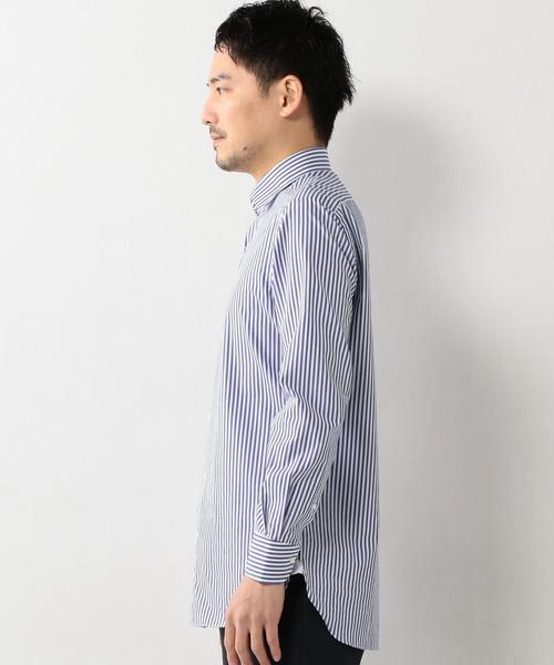 UNITED ARROWS(ユナイテッドアローズ)の「UDET キャンディーストライプ セミワイド ◆(シャツ/ブラウス・メンズ・ケリー/コバルトブルー/ライトピンク・42cm/38cm/39cm/37cm/40cm/36cm/43cm/41cm)」の6枚目の写真