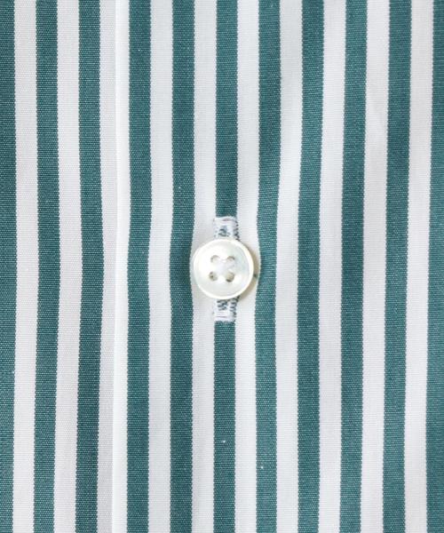 UNITED ARROWS(ユナイテッドアローズ)の「UDET キャンディーストライプ セミワイド ◆(シャツ/ブラウス・メンズ・ケリー/コバルトブルー/ライトピンク・42cm/38cm/39cm/37cm/40cm/36cm/43cm/41cm)」の10枚目の写真