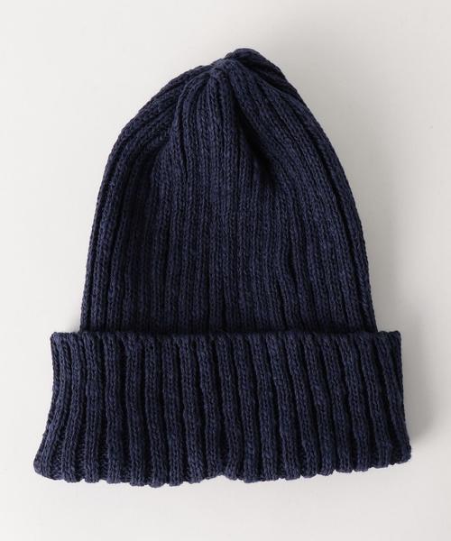 HIGHLAND 2000（ハイランドトゥーサウザンド）の「[ハイランド2000] BC HIGHLAND L/S 2*2RIB ニットキャップ /ビーニー ◆（ニットキャップ/ビーニー・メンズ・ベージュ/オレンジ/イエロー/ロイヤルブルー/ネイビー/ブラック/オリーブ・FREE）」の5枚目の写真