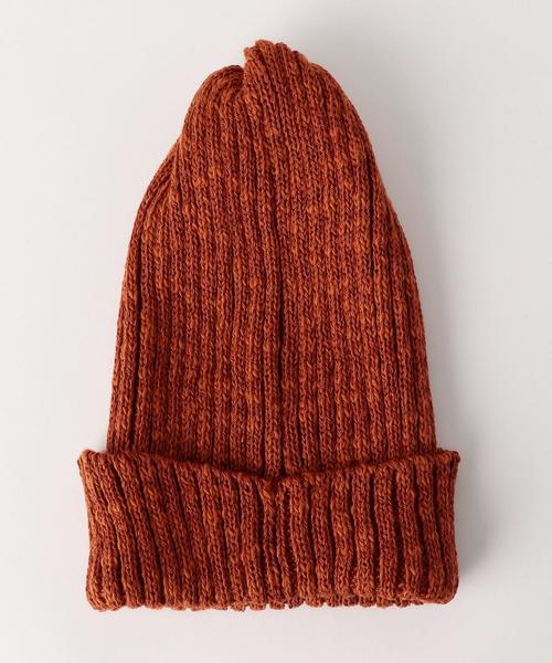 HIGHLAND 2000（ハイランドトゥーサウザンド）の「[ハイランド2000] BC HIGHLAND L/S 2*2RIB ニットキャップ /ビーニー ◆（ニットキャップ/ビーニー・メンズ・ベージュ/オレンジ/イエロー/ロイヤルブルー/ネイビー/ブラック/オリーブ・FREE）」の9枚目の写真