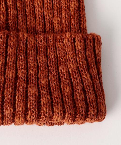 HIGHLAND 2000（ハイランドトゥーサウザンド）の「[ハイランド2000] BC HIGHLAND L/S 2*2RIB ニットキャップ /ビーニー ◆（ニットキャップ/ビーニー・メンズ・ベージュ/オレンジ/イエロー/ロイヤルブルー/ネイビー/ブラック/オリーブ・FREE）」の10枚目の写真