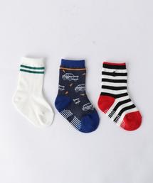 green label relaxing | 【BABY】BOYS 3P ソックス SS(ソックス/靴下)