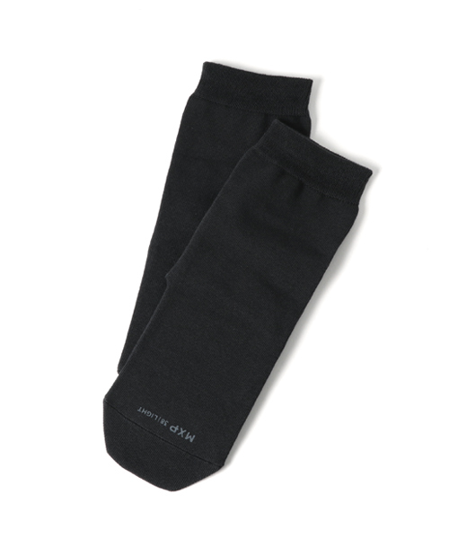 MXP(エムエックスピー)の「MXP ユニセックスデオドラントレギュラーソックス(ソックス/靴下・メンズ・ブラック/チャコールグレー/ホワイト・40/38/42)」の3枚目の写真