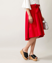 WEGO | WEGO/サッシュベルト付きイレヘムスカート(スカート)