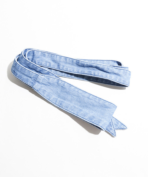 WEGO（ウィゴー）の「WEGO/サッシュベルト付きイレヘムスカート（スカート・レディース・レッド/オレンジ系その他/インディゴブルー/イエロー・LARGE/MEDIUM）」の12枚目の写真