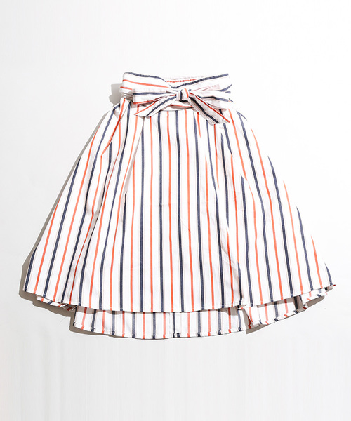 WEGO（ウィゴー）の「WEGO/サッシュベルト付きイレヘムスカート（スカート・レディース・レッド/オレンジ系その他/インディゴブルー/イエロー・LARGE/MEDIUM）」の16枚目の写真