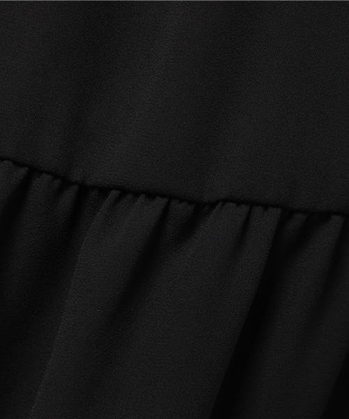 N.(N. Natural Beauty Basic)(エヌエヌナチュラルビューティーベーシック)の「ギャザーフレアワイドパンツ(その他パンツ・レディース・ブラック/ベージュ/オレンジ・MEDIUM)」の11枚目の写真