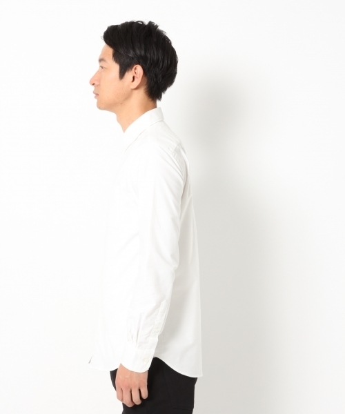 GLOBAL WORK（グローバルワーク）の「OXFORDシャツ長袖/759130 （シャツ/ブラウス・メンズ・ネイビー/ブルー/ホワイト/ワインレッド/グリーン・SMALL/LARGE/X-LARGE/MEDIUM）」の8枚目の写真