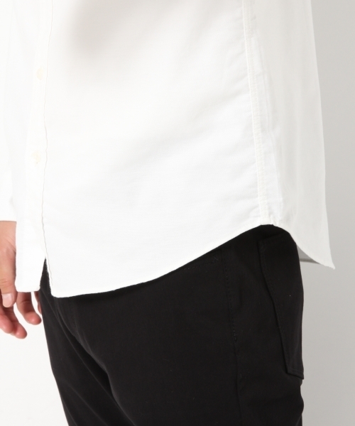 GLOBAL WORK（グローバルワーク）の「OXFORDシャツ長袖/759130 （シャツ/ブラウス・メンズ・ネイビー/ブルー/ホワイト/ワインレッド/グリーン・SMALL/LARGE/X-LARGE/MEDIUM）」の13枚目の写真