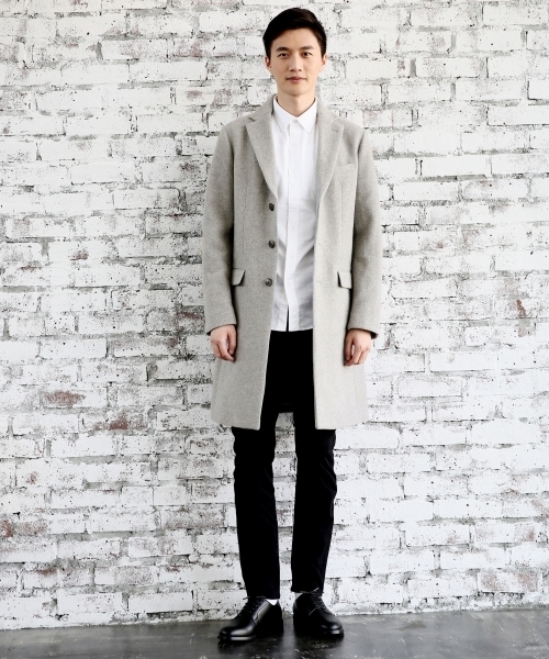 GLOBAL WORK（グローバルワーク）の「OXFORDシャツ長袖/759130 （シャツ/ブラウス・メンズ・ネイビー/ブルー/ホワイト/ワインレッド/グリーン・SMALL/LARGE/X-LARGE/MEDIUM）」の21枚目の写真