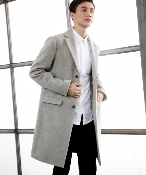 GLOBAL WORK（グローバルワーク）の「OXFORDシャツ長袖/759130 （シャツ/ブラウス・メンズ・ネイビー/ブルー/ホワイト/ワインレッド/グリーン・SMALL/LARGE/X-LARGE/MEDIUM）」の22枚目の写真