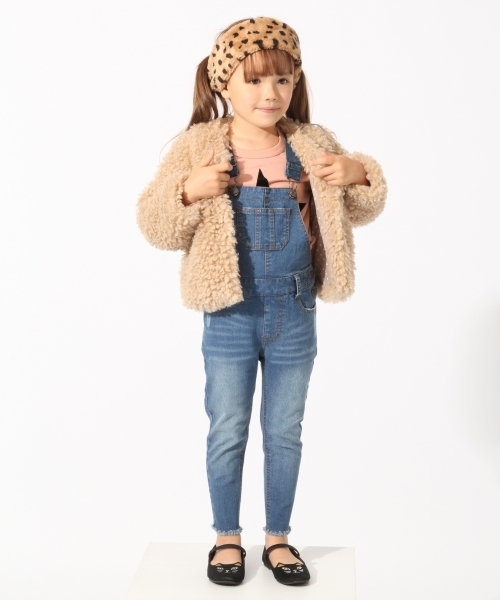 GLOBAL WORK（グローバルワーク）の「【キッズ】サロペットスリムパンツ/764904（サロペット/オーバーオール・キッズ・ブルー/ブラック・LARGE/MEDIUM/SMALL/X-LARGE/XX-LARGE）」の5枚目の写真