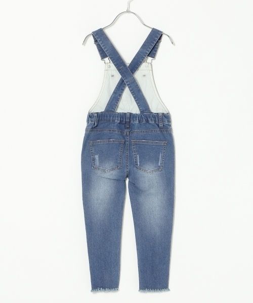 GLOBAL WORK（グローバルワーク）の「【キッズ】サロペットスリムパンツ/764904（サロペット/オーバーオール・キッズ・ブルー/ブラック・LARGE/MEDIUM/SMALL/X-LARGE/XX-LARGE）」の6枚目の写真