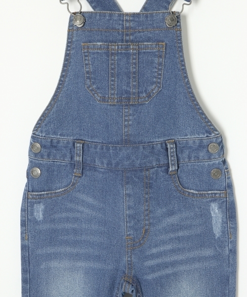 GLOBAL WORK（グローバルワーク）の「【キッズ】サロペットスリムパンツ/764904（サロペット/オーバーオール・キッズ・ブルー/ブラック・LARGE/MEDIUM/SMALL/X-LARGE/XX-LARGE）」の8枚目の写真