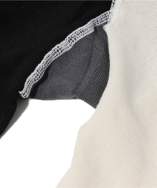 BEAUTY&YOUTH UNITED ARROWS(ビューティーアンドユースユナイテッドアローズ)の「BK POPUPSHOP ブラック/ホワイト タイツ ◆(タイツ/ストッキング・キッズ・その他1・2-3/4-5/6-8)」の3枚目の写真