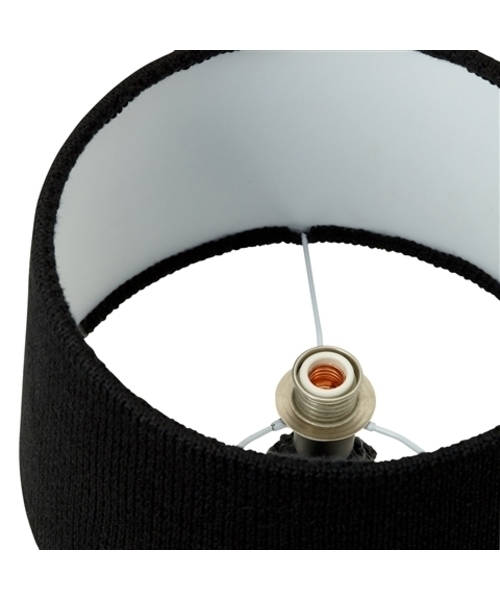 Francfranc(フランフラン)の「ウォームス テーブルランプ ブラック(照明・レディース・マルチ・FREE)」の6枚目の写真