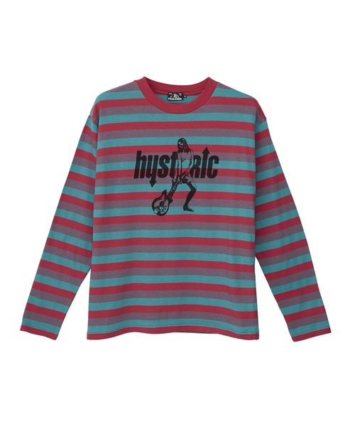 HYSTERIC GLAMOUR（ヒステリックグラマー）の「CRASH プリント Tシャツ（Tシャツ/カットソー・メンズ・ピンク/レッド/ホワイト・LARGE/MEDIUM/X-SMALL/SMALL）」の4枚目の写真