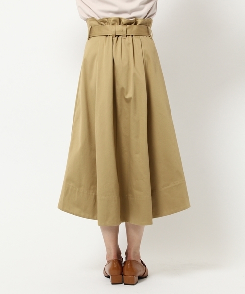 laboratory work（ラボラトリーワーク）の「イレヘムトレンチスカート（スカート・レディース・ベージュ/ネイビー・MEDIUM）」の10枚目の写真