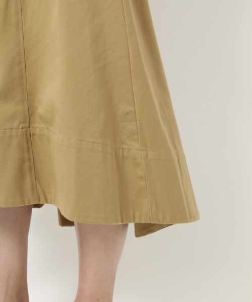 laboratory work（ラボラトリーワーク）の「イレヘムトレンチスカート（スカート・レディース・ベージュ/ネイビー・MEDIUM）」の14枚目の写真