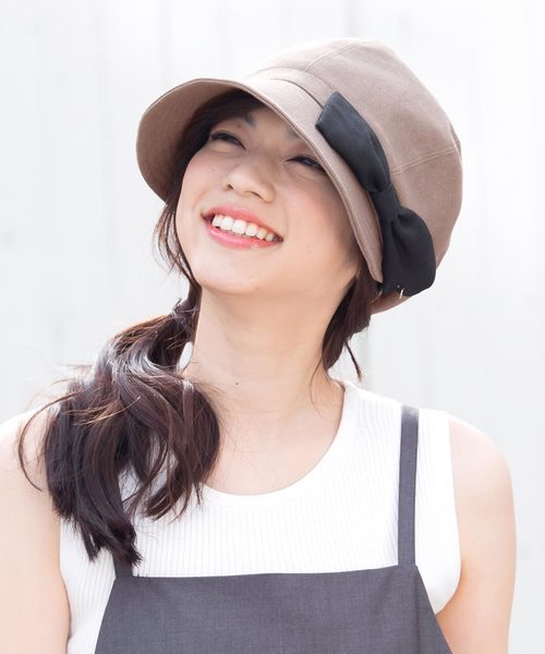 IRODORI（イロドリ）の「イロドリ 洗えるUVキャスケット マニフィック レディース 全11色  irodori（キャスケット・レディース・ブラック/ブラック系その他/グレー/モカ/ナチュラル/ネイビー/ブラック系その他2/ブラウン系その他/ベージュ系その他/ブルー系その他/オリーブ・LARGE/MEDIUM）」の6枚目の写真