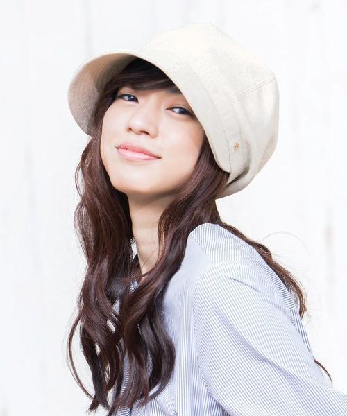 IRODORI（イロドリ）の「イロドリ 洗えるUVキャスケット マニフィック レディース 全11色  irodori（キャスケット・レディース・ブラック/ブラック系その他/グレー/モカ/ナチュラル/ネイビー/ブラック系その他2/ブラウン系その他/ベージュ系その他/ブルー系その他/オリーブ・LARGE/MEDIUM）」の7枚目の写真