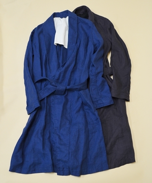 SHIPS JET BLUE（シップスジェットブルー）の「JB: リネン/ガウンコート■（その他アウター・メンズ・チャコールグレー/ブルー・SMALL/MEDIUM）」の14枚目の写真