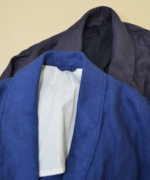 SHIPS JET BLUE（シップスジェットブルー）の「JB: リネン/ガウンコート■（その他アウター・メンズ・チャコールグレー/ブルー・SMALL/MEDIUM）」の15枚目の写真