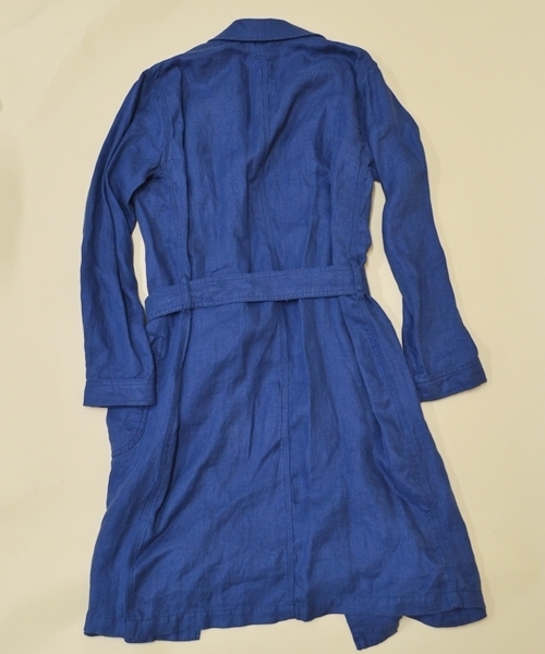 SHIPS JET BLUE（シップスジェットブルー）の「JB: リネン/ガウンコート■（その他アウター・メンズ・チャコールグレー/ブルー・SMALL/MEDIUM）」の5枚目の写真