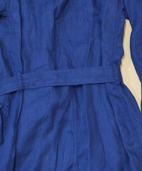 SHIPS JET BLUE（シップスジェットブルー）の「JB: リネン/ガウンコート■（その他アウター・メンズ・チャコールグレー/ブルー・SMALL/MEDIUM）」の6枚目の写真