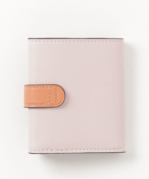 [COACH] スモール トライフォールド ウォレット カラーブロック COACH（コーチ）の「【コーチ】スモール トライフォールド