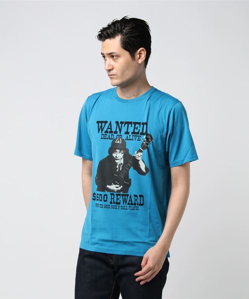 HYSTERIC GLAMOUR(ヒステリックグラマー)の「ACDC/$500 REWARDプリントTシャツ(Tシャツ/カットソー・メンズ・イエロー/ブルー/ホワイト・SMALL/X-LARGE/LARGE/MEDIUM)」の3枚目の写真